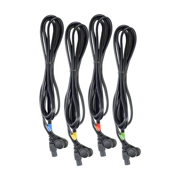 Набір кабелів (4шт.) для дротових моделей електростимуляторів Compex
